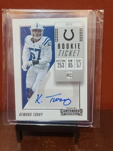 Kemoko Turay 2018 Panini Contenders Rookie Ticket Autograph Rookie - Picture 1 of 2