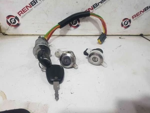 Renault Scenic 1999-2003 Ignition Barrel 2 Door Locks 2x KEY Set - Picture 1 of 6
