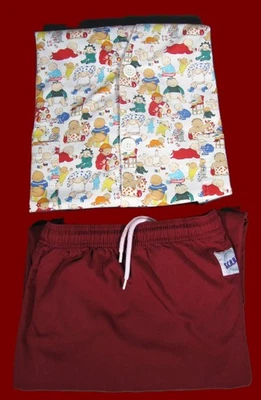S.C.R.U.B.S Cotton V-Neck Print Top 2 Pocket & Pants Set XL Made US Funny Babies - Image 1 of 4