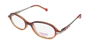 NEW ESPRIT 9391 EYEWEAR RED FULL-RIM METAL & PLASTIC CHILDRENS-UNISEX 531 OVAL - Picture 1 of 8