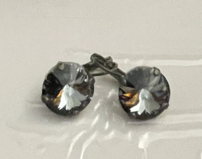 Pendientes Sabika Viena de diamantes negros Foto 1 de 3