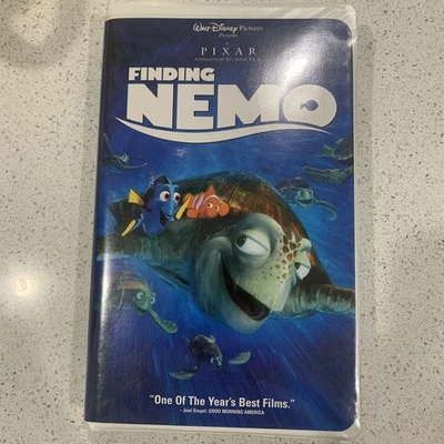 Vintage Disney Pixar Finding Nemo VHS Tape Clamshell Case - Image 1 of 4