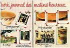 PUBLICITE ADVERTISING 1981   RICORE  CAFE SOLUBLE (2 pages)