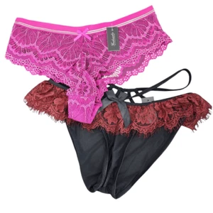Frederick's of Hollywood Sexy Lace and Mesh Set of 2 Size 1X NWT Lingerie Shower - Picture 1 of 16