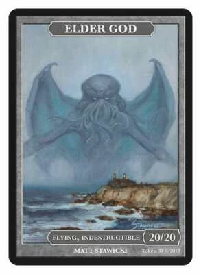 Elder God Marit Lage 20/20 by Magic Artist Matt Stawicki MTG Magic Givememana - Image 1 of 2
