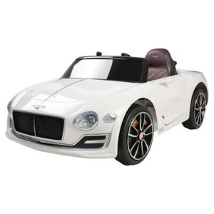 NNEDSZ Bentley Car Licensed Electric Toys 12V Battery Remote Cars White - Picture 1 of 14