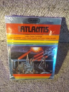 Atari 2600 Atlantis New Old Stock Factory SEALED IN SHRINK GRADEABLE NEAR MINT - Picture 1 of 11