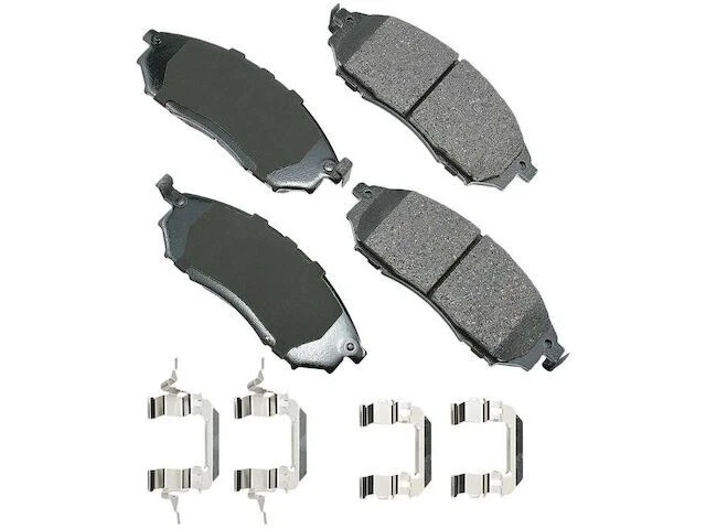 Juego de pastillas de freno delanteras Akebono para Infiniti FX35 2006-2012 11KXYV Foto 1 de 1