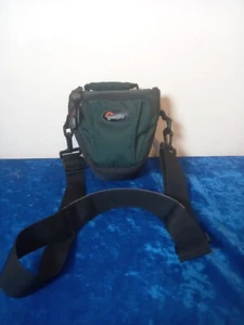 Lowepro TLZ Mini Camera Carry Bag Zoomster Case Green with Shoulder Strap - Picture 1 of 6
