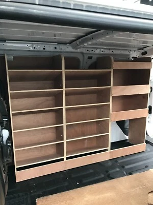 PLYLINE NORTH EAST Ford Transit Connect 2014 - 2023 Van Shelving Racking LWB Plywood System Storage