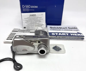 Olympus Camedia D-560 Zoom 3.2MP Digital Digicam Camera W/ Manual - Picture 1 of 4
