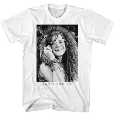 Janis Joplin Days & Summers Men's T Shirt Vintage Photo Rock Singer Album - image 1 of 3