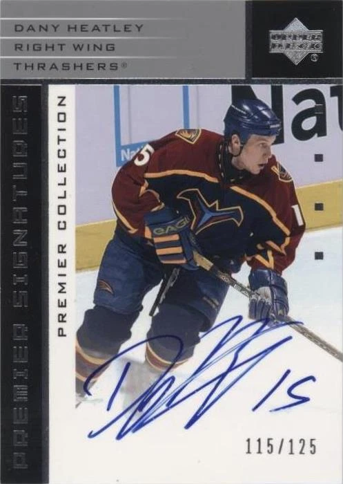 2002-03 Upper Deck Premier Collection - Dany Heatley #S-DH