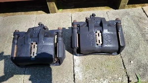94-01 Acura Integra OEM Front Calipers Brackets Pads Ek9 DC2 DB8 BBK Civic 5x114 - Picture 1 of 3