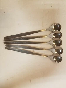 INOXA Iced Tea Spoons Teaspoons Stainless 5 Pcs - Foto 1 di 7