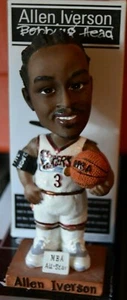 Allen Iverson NBA All-Star Bobblehead weiß Trikot 76ers McDonalds Reebok 2002 - Bild 1 von 2