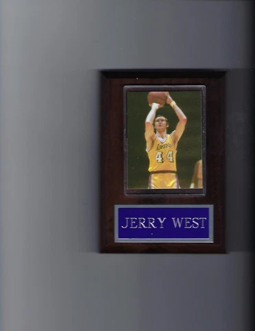 JERRY WEST PLAQUE LOS ANGELES LAKERS LA BASKETBALL NBA Cover