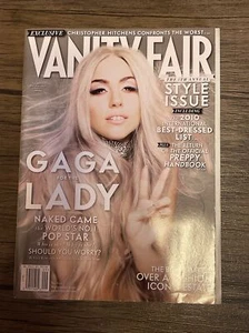Vanity Fair Magazine September 2010 Lady Gaga Oleg Cassini - Picture 1 of 4