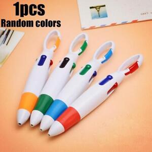 Cartoon Keychain Ballpoint Pen 4 Color Press Carabiner Pen BEST TOP