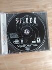 Silver (Sega Dreamcast, 2000) Disc And Back Cover Only