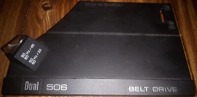 Dual 506-1 Original Parts Counterweight Hinge Tone Arm Frame Toothed Belt & More - Image 1 of 4