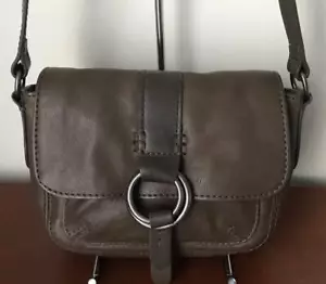 frye & co. Leather Small Crossbody ~ Adelaide ~ Stone - Picture 1 of 8