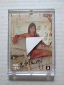 Playboy Playmate autograph Karla Conway numbered 365/600 - Bild 1 von 2