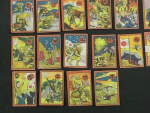 Segunda Guerra Mundial Japón propaganda juego de cartas karuta guerra sino-japonesa sol naciente bandera soldado - Imagen 1 de 7