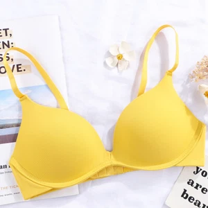 Small Cup Size Ladies Bras Maiden Sexy Lingerie Soft Wireless Brassiere AAA AABC - Picture 1 of 14