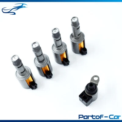 Solenoides de transmisión CVT RE0F11A JF015E para Nissan Sentra Versa 2012-2015 5 piezas Foto 1 de 4