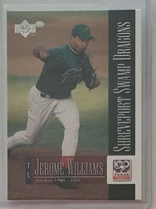 2001 Upper Deck Minors Centennial #72 Jerome Williams Giants Organization Card - Picture 1 of 2