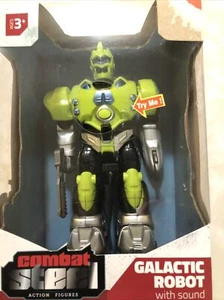 Robot Spaziale Combat Steel con Suono (3) VERDE - Foto 1 di 2