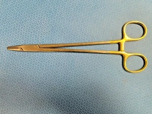 Novosurgical G4325-11 8" gezahnter Kiefer Wolframcarbid Mayo-Hegar Nadelhalter - Bild 1 von 5