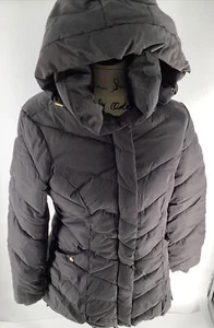 Steve Madden Women’s Winter Jacket – Insulated -TITANIUM- SMALL - Picture 1 of 8