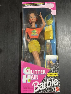 Barbie Mattel 1993 bambola capelli glitter Mattel #10966 vintage - Foto 1 di 7