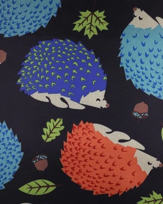 Wasserdichter Oxfordstoff 0,5m Premiumstoff Taschenstoff Planenstoff Igel - Bild 1 von 2