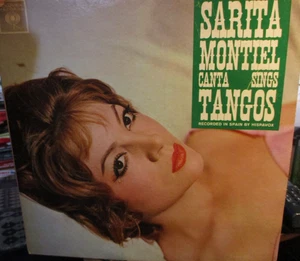 1962 SARITA MONTIEL Sings Tangos US DG LP Columbia 6 Eye EX 5071 Latin VG/VG - Picture 1 of 3
