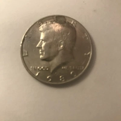 1980-Kennedy Half Dollar - Image 1 of 2