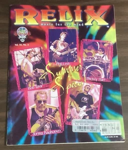 Relix (June 1998) Eric Clapton/Leftover Salmon/Agents of Good Roots/Phil Lesh - Picture 1 of 3