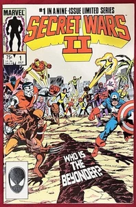 SECRET WARS II "WHO IS THE BEYONDER?' #1 1985 - Picture 1 of 17