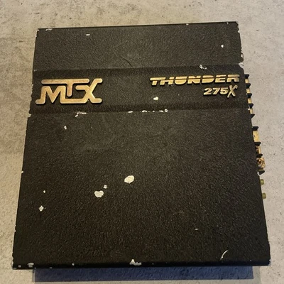 Amplificador de áudio veicular MTX Thunder 275X  - Imagem 1 de 4