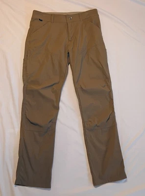 Pantalones de senderismo ligeros de nailon para hombre 33x32 Kuhl Renegade al aire libre caqui marrón Foto 1 de 4