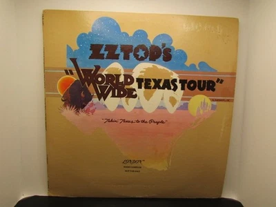 ZZ TOP World Wide Texas Tour Radio Sampler 1976 VINYL LP PROMO London PS-X-1001 Foto 1 de 3