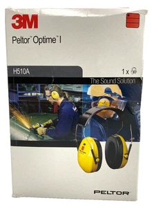 Protector auditivo cápsula 3M H510A Peltor Optime I, 27dB, EN352-1, color: amarillo - Imagen 1 de 1