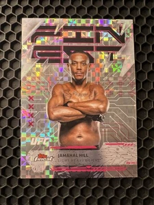 2025 Topps Finest UFC - #227 Jamahal Hill Xfractor (SP) - Bild 1 von 2