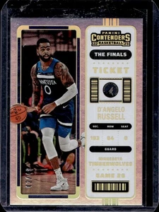 2023-24 Panini Contenders D Angelo Russell The Finals Ticket #42/49 Lakers - Picture 1 of 2