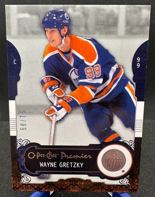 2008-09 O-Pee-Chee Premier Wayne Gretzky #1 /75 Edmonton Oilers Short Print SP - Image 1 of 4