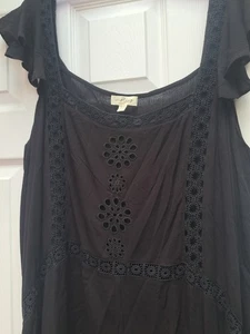 Lovely Longline Summer Top Viscose Anthology Size 26/28 - Picture 1 of 4