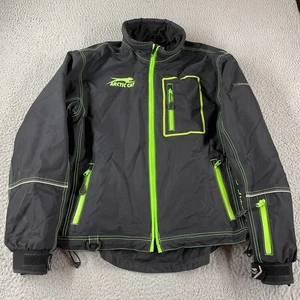 Arctic Cat Tech Jacket Mens Size Large Mountain Full Zip Bomber Tri Balance - Picture 1 of 14