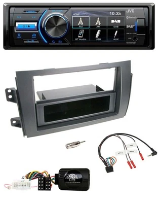 JVC Bluetooth Lenkrad USB DAB Autoradio für Fiat Sedici Suzuki SX4 - Bild 1 von 4